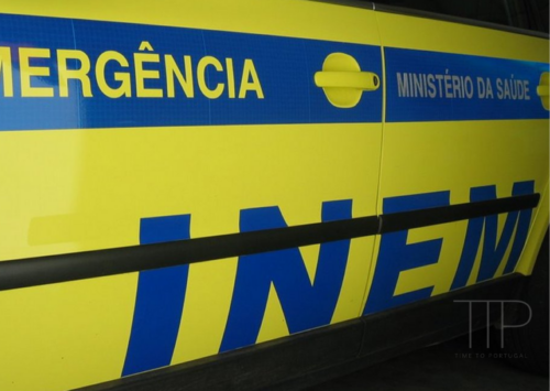 Portuguese emergency vehicle INEM yello blue