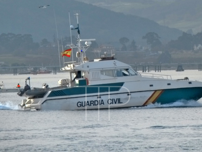 Guardia Civil boat in water