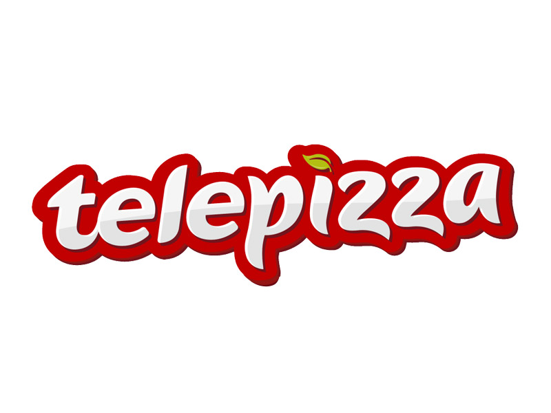 word telepizza on white background